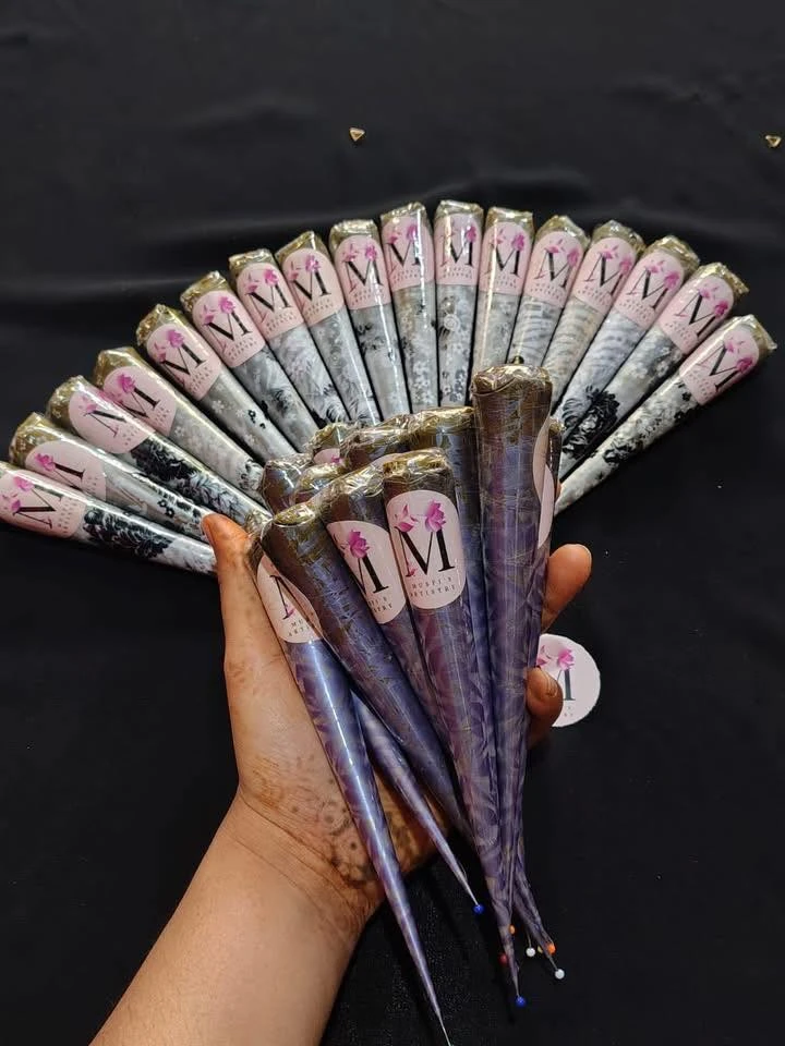 প্রিমিয়াম অর্গানিক মেহেদি কোন (Organic Henna Cone)