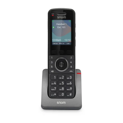 SNOM M55 Cordless Black DECT IP Phone with Cradle
