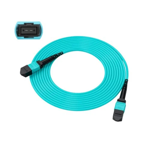 OTECH MPO 12F OM3 LSZH 20 Meter Multi-Mode 40G/100G/400G Fiber Patch Cord