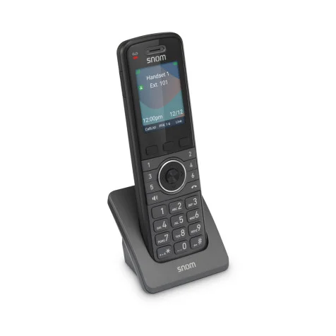 SNOM M55 Cordless Black DECT IP Phone with Cradle