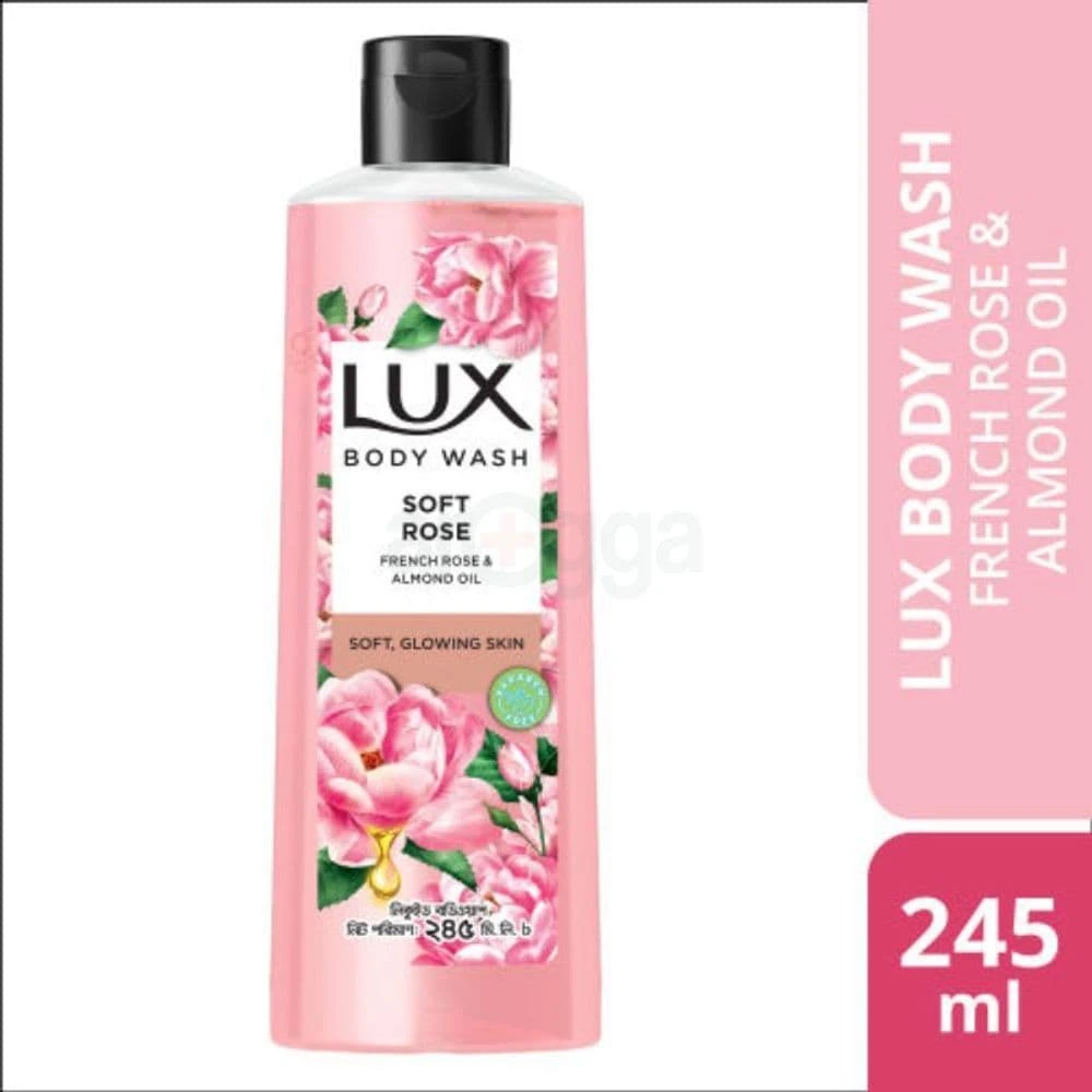 LUX Soft Rose Body Wash with French Rose & Almond Oil