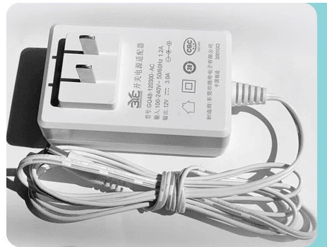 AC/DC Power Adapter DC 12V 3A (US Type)