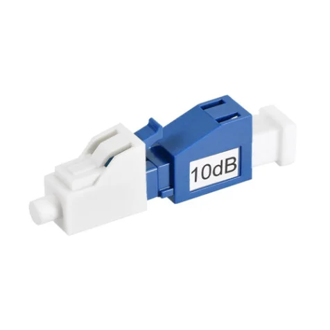 Otech 10dB Fiber Optic Attenuator LC/UPC Male to Female SM