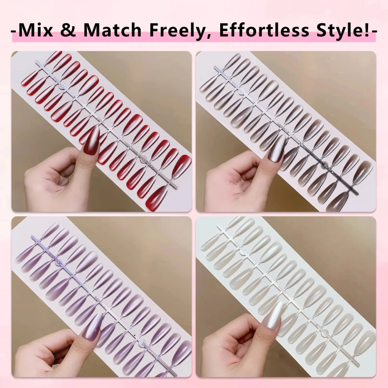 1-Step Salon Gel Manicure - Instant Press-on Nails
