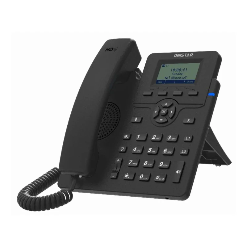 DINSTAR C62UP Color Screen IP Phone with POE & Without Adapter