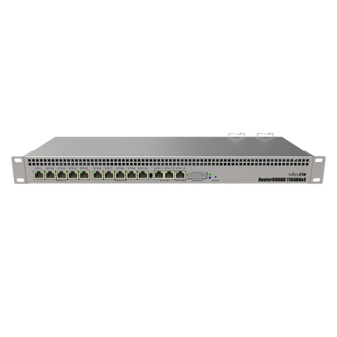 Mikrotik RB1100AHx4 13x Gigabit Ports 4 Core 1U Rackmount Ethernet Router