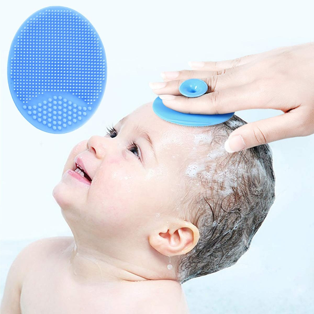 Baby Silicone Bath & Hair Brush Set