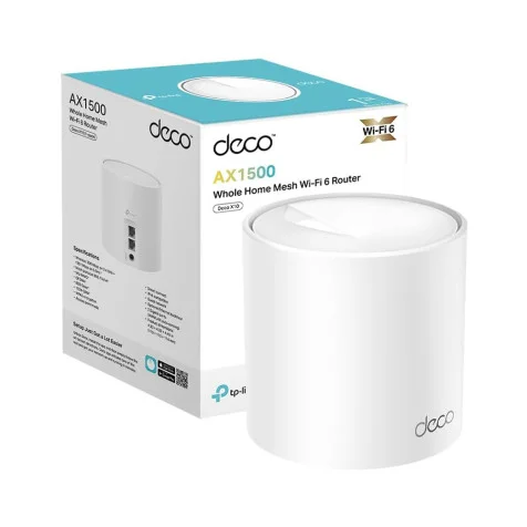 TP-Link Deco X10 AX1500 Dual-Band Wi-Fi 6 Mesh Router (1 Pack)