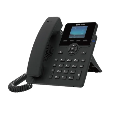 DINSTAR C62UP Color Screen IP Phone with POE & Without Adapter