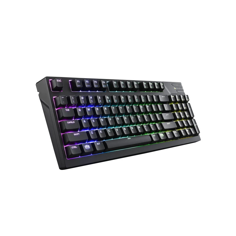 PC POWER Black Knight Silent-98 Gaming Wired Keyboard