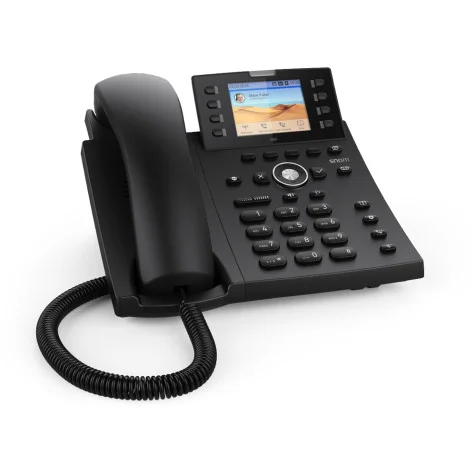 SNOM D335 12-SIP PoE Desk Black IP Phone Set