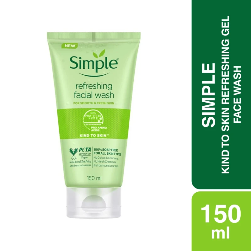 Simple Refreshing Facial Wash (150ml) – Clean & Fresh Skin Every Day!