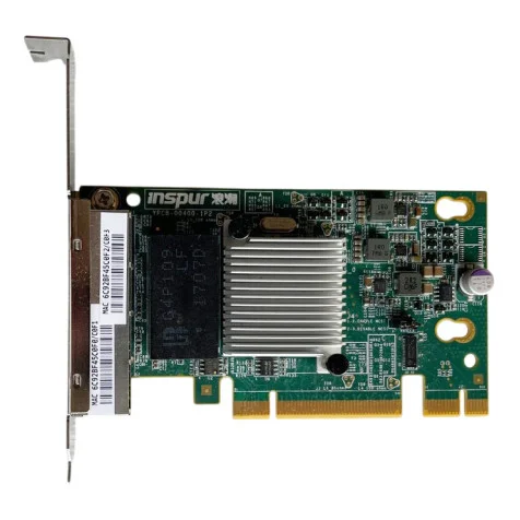 Inspur 4 Port Gigabit Ethernet YZCA-00400-101 Network Interface Card