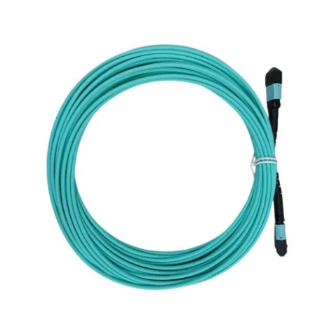 OTECH MPO 12F OM3 LSZH 15 Meter Multi-Mode 40G/100G/400G Fiber Patch Cord