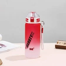 Beauty Sport Gradient Water Bottle,1L Leak-Proof Sports Water Bottle