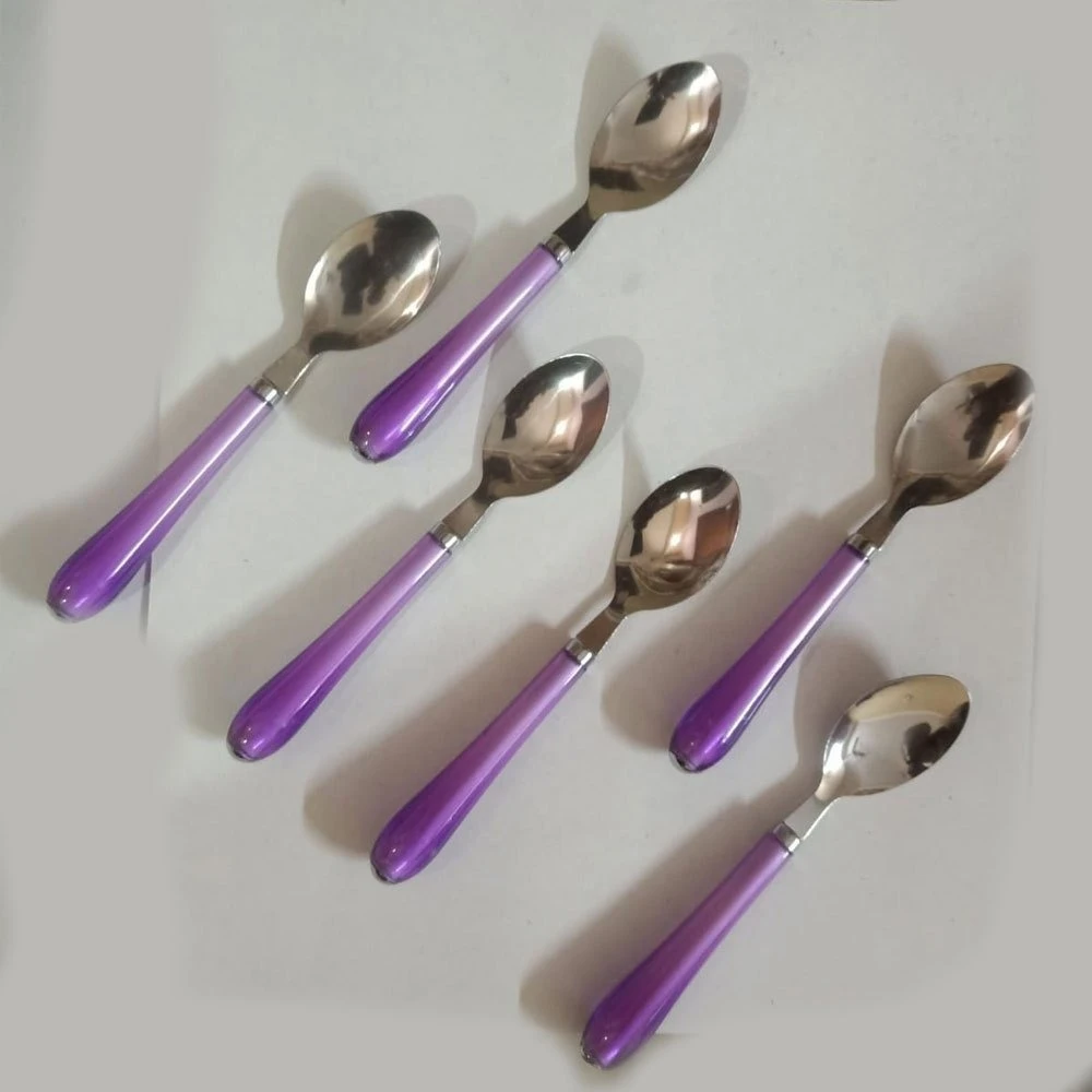 6 Pieces Tea Spoons Set for Kitchen
