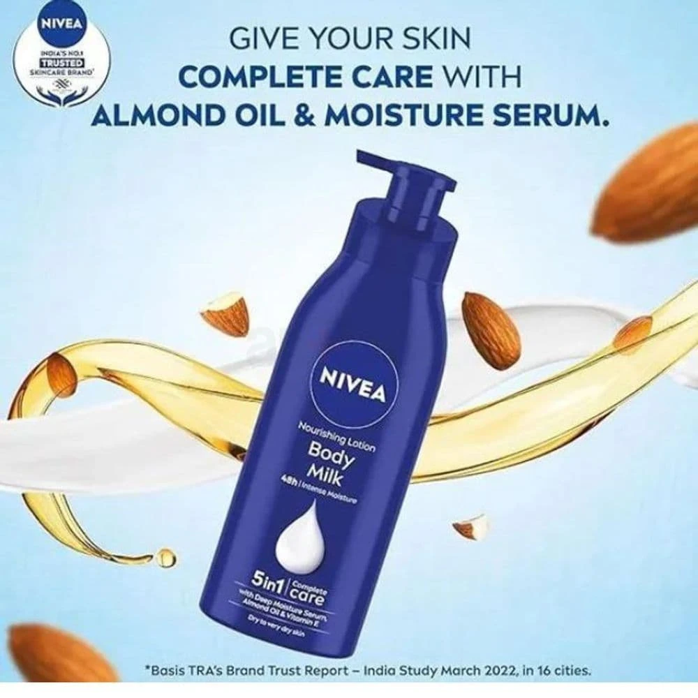 NIVEA Nourishing Lotion Body Milk: 5-in-1 Complete Care