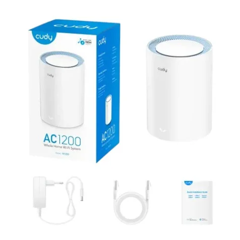 Cudy M1200 AC1200 Mesh WiFi Router (1 Pack)