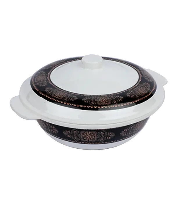 8.5" Smart Classic Bowl with Lid-Black gold