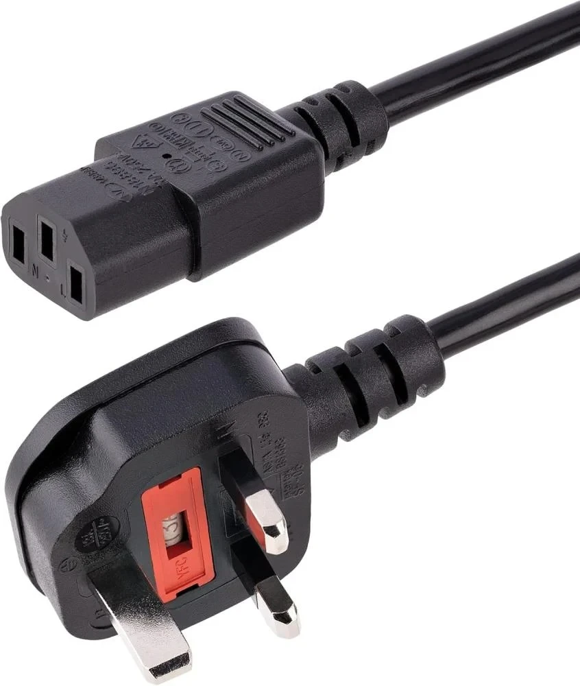 AC Power Cord UK to C19, 16A 4M For Server and UPS