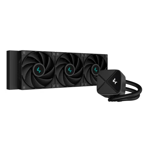 DeepCool LS720S ZERO DARK 360mm Liquid CPU Cooler