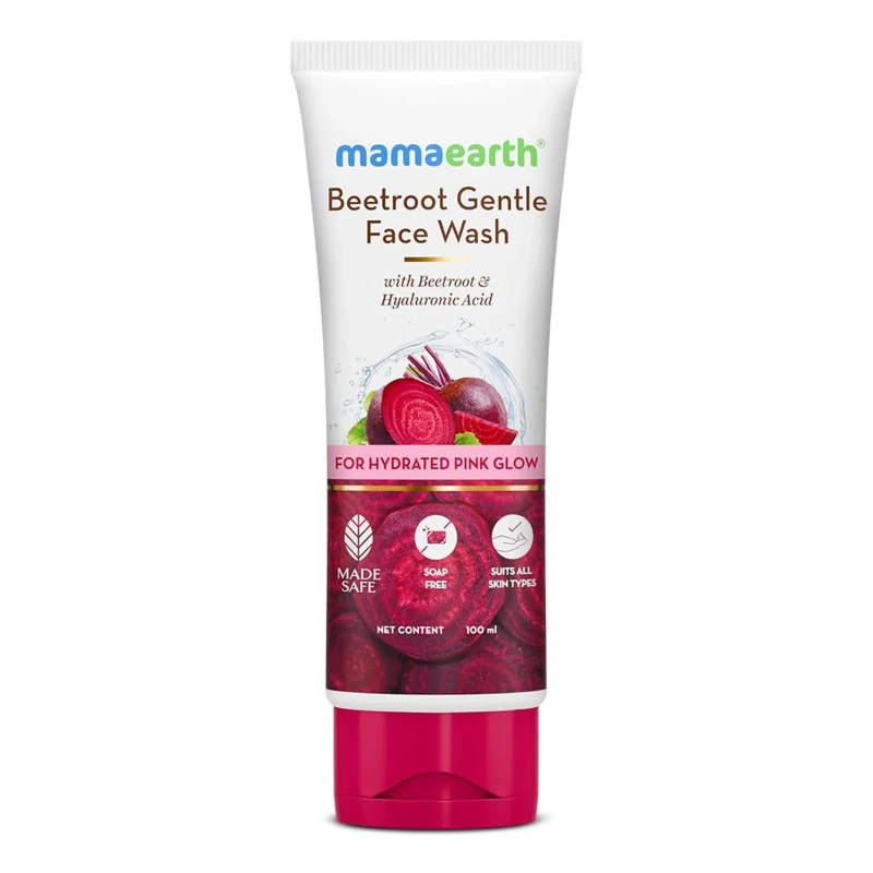Mamaearth Beetroot Gentle Face Wash (100ml)