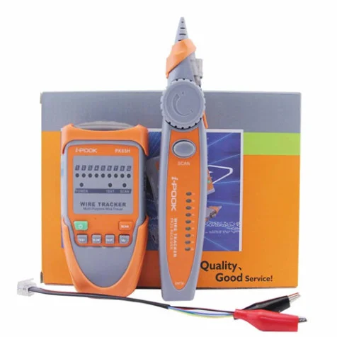 i-POOK PK65H Multi-Purpose Wire Tracker Cable Tester with Underground Cable Wire Locator Facility