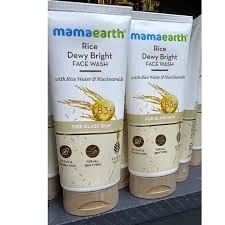 Mamaearth Rice Dewy Bright Face Wash (100ml)