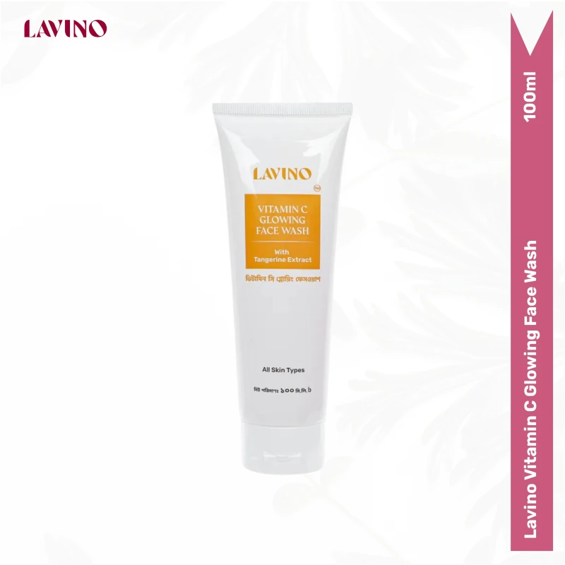 Lavino Vitamin C Glowing Face Wash (100ml)