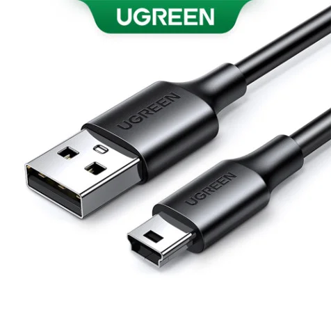 UGREEN US132(10385) USB2.0 Type A Male to Mini USB 5 Pin Cable 1.5 Meter