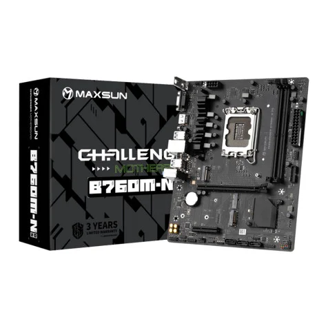 Maxsun Challenger B760M-N D5 12th/13th Gen Motherboard